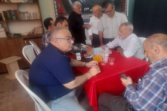 برگزاری میز خدمت  در مسجد جامع خشکبیجار به مناسبت هفته دولت 